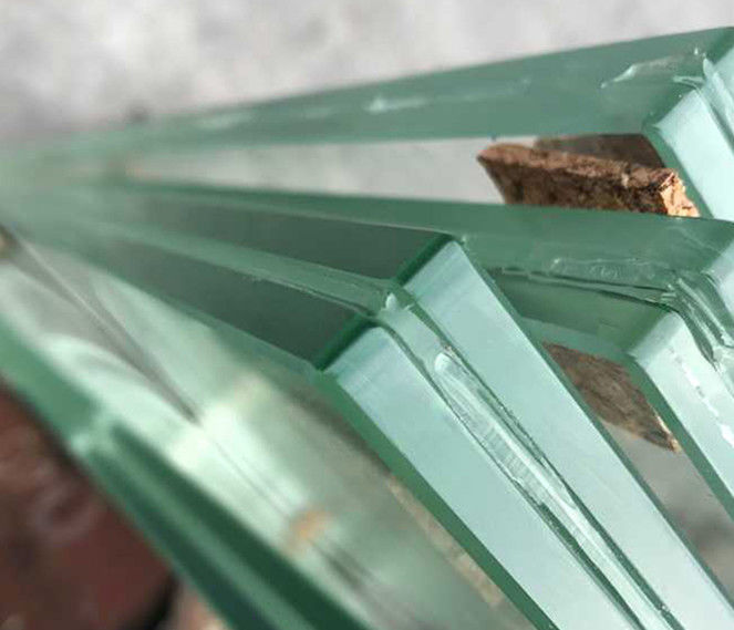 6.38mm 8.38mm 10.38mm 12.38mm Clear Colored PVB Laminated Glass with CSI、CE、SGCC certificate for Building Glass