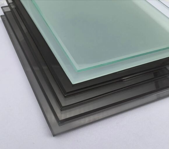 Factory Sale 6.38mm/10.38mm/12.38mm/10.76mm/12.76mm Clear/White/Colored PVB Layer Laminated Glass