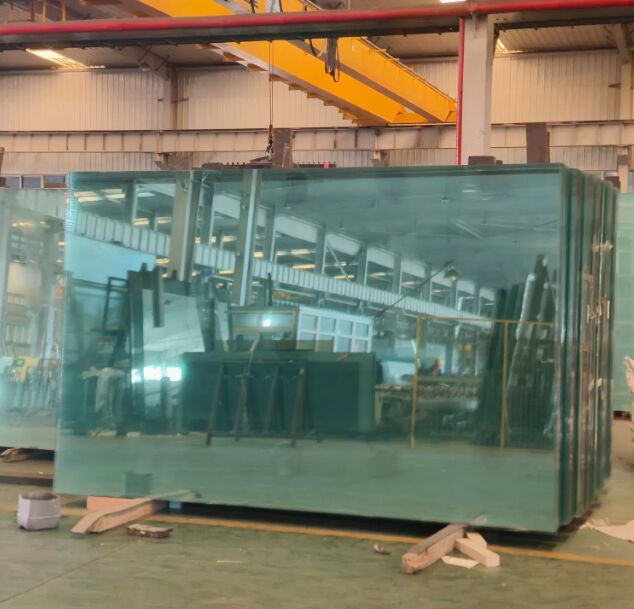 SGCC/CE/CSI-6.38mm/10.38mm/12.38mm/10.76mm/12.76mm Clear/Ultra Clear /Colored PVB Layer Tempered Laminated Glass
