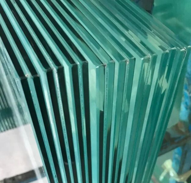 SGCC/CE/CSI-6.38mm/10.38mm/12.38mm/10.76mm/12.76mm Clear/Ultra Clear /Colored PVB Layer Tempered Laminated Glass