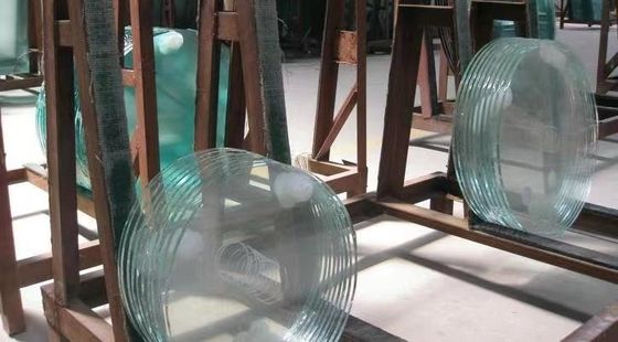 UV Protected Impact Clear Tempered Laminated Flat Glass With Customized Edges