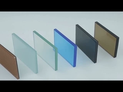 Superior Toughness Heat Resistance Toughened Laminated Glass for Security Windows